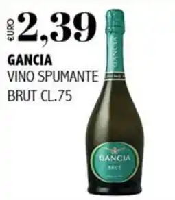 Big Food Gancia vino spumante brut offerta