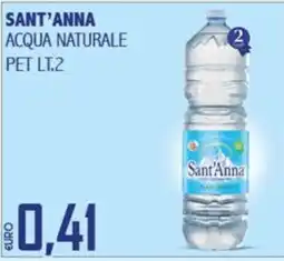 Big Food Acqua naturale Sant'Anna offerta
