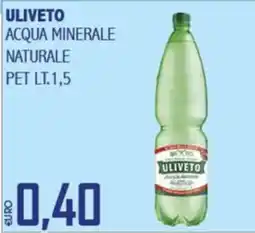 Big Food Acqua minerale naturale Uliveto offerta