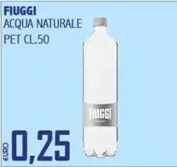 Big Food Acqua naturale Fiuggi offerta