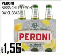 Big Food Peroni birra chill lemon offerta