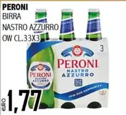 Big Food Peroni birra nastro azzurro offerta