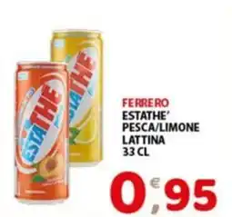 Mio Market Ferrero Estathe' Pesca/Limone offerta