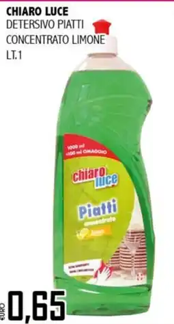 Big Food Chiario Luce Detersivo Piatti Concentrato Limone offerta