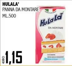 Big Food Hulala' panna da montare offerta
