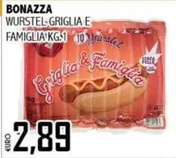 Big Food Bonazza Wurstel Griglia e Famiglia offerta