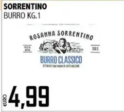 Big Food Burro classico Rosanna Sorrentino offerta