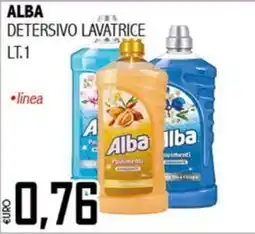 Big Food Alba detersivo lavatrice offerta