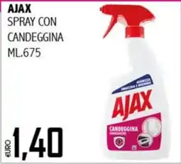 Big Food Ajax spray con candeggina offerta