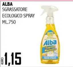 Big Food Alba sgrassatore ecologico spray offerta