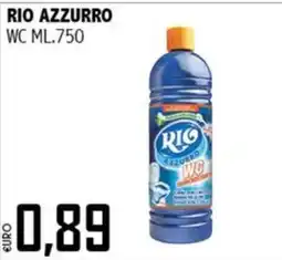 Big Food Rio azzurro WC offerta