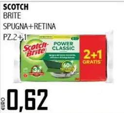 Big Food Scotch-Brite spugna+retina offerta