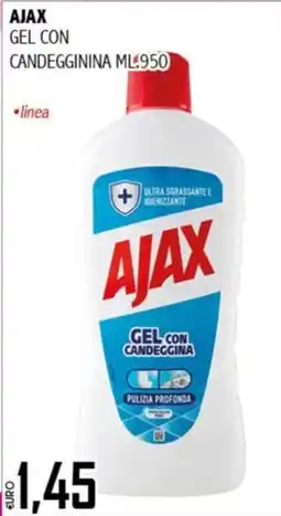 Big Food Ajax gel con candeggina offerta