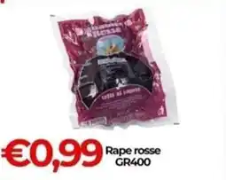 Supermercati Pasquale Prisco Rape rosse offerta