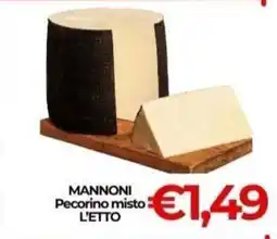 Supermercati Pasquale Prisco Mannoni Pecorino misto offerta