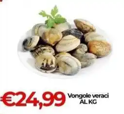 Supermercati Pasquale Prisco Vongole veraci offerta