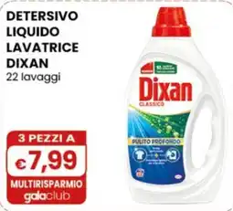 Gala Supermercati Detersivo liquido lavatrice Dixan offerta