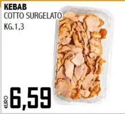 Big Food Kebab cotto surgelato offerta