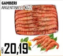 Big Food Gamberi Argentina offerta