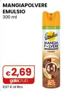 Gala Supermercati Emulsio mangiapolvere legno offerta