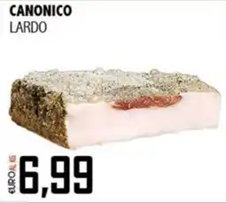 Big Food Canonico lardo offerta