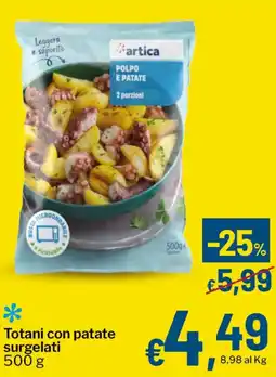 Qui Discount Artica polpo e patate offerta