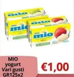Supermercati Pasquale Prisco MIO yogurt offerta