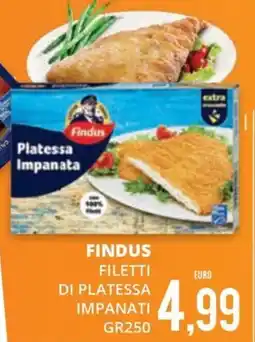 Mazzeo Supermercati Findus filetti di platessa impanati offerta
