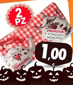 Mazzeo Supermercati Tovaglioli Monove lo offerta