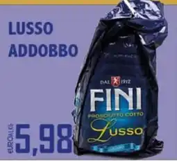 Big Food Prosciutto Cotto Lusso Fini offerta