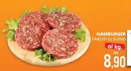 Mazzeo Supermercati Hamburger farciti di suino offerta