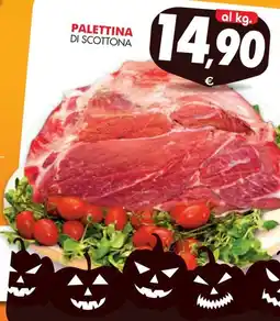 Mazzeo Supermercati Palettina di scottona offerta