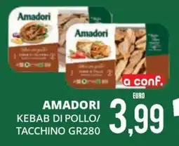 Mazzeo Supermercati Amadori kebab di pollo/tacchino offerta
