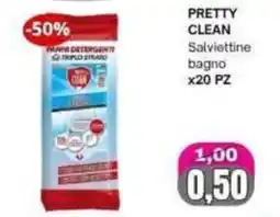 Irys Pretty Clean salviettine bagno offerta