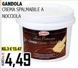 Big Food Gandola crema spalmabile a nocciola offerta