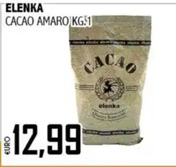 Big Food Cacao amaro Elenka offerta