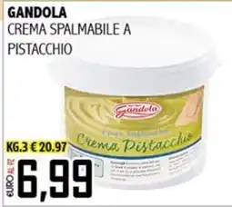 Big Food Gandola crema spalmabile a pistacchio offerta