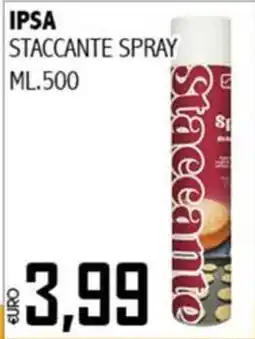Big Food Ipsa staccante spray offerta
