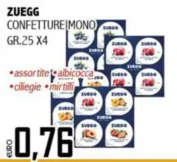 Big Food Zuegg confetture mono offerta