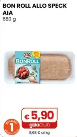 Gala Supermercati Bon Roll allo speck AIA offerta