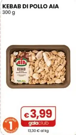 Gala Supermercati Kebab di pollo AIA offerta