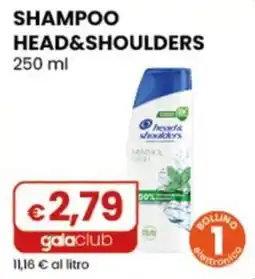 Gala Supermercati Shampoo head&shoulders offerta