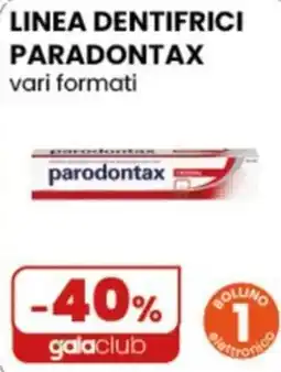 Gala Supermercati Dentifrici paradontax offerta