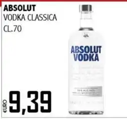 Big Food Absolut vodka classica offerta