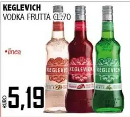 Big Food Keglevich Vodka Frutta offerta