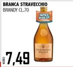 Big Food Branca Stravecchio Brandy offerta