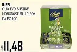 Big Food Biffi olio evo bustine offerta