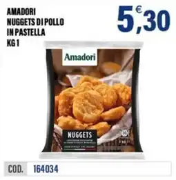 Adhoc Amadori nuggets di pollo in pastella offerta