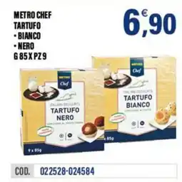 Adhoc Metro Chef Tartufo Bianco Nero offerta