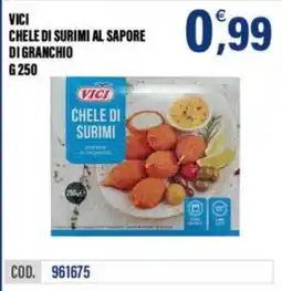 Adhoc Vici chele di surimi al sapore di granchio offerta